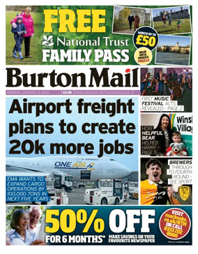 Cover of Burton Mail