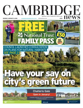 Cover of Cambridge News
