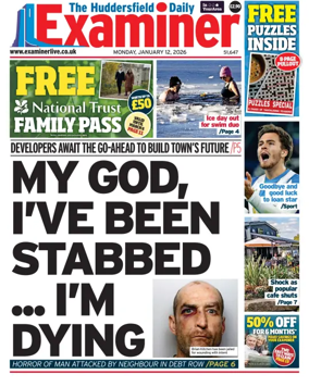 Cover of Huddersfield Daily Examiner