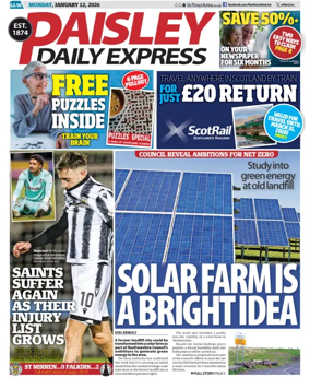Cover of Paisley Daily Express