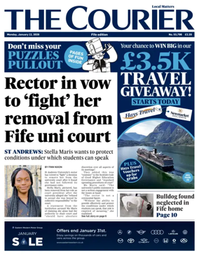 Cover of The Courier & Advertiser (Fife Edition)