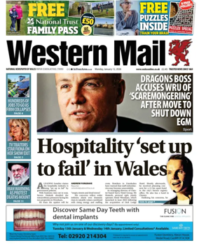 Cover of Western Mail