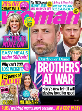 Cover of Woman (UK)