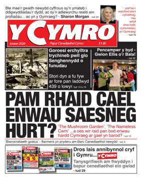 Cover of Y Cymro