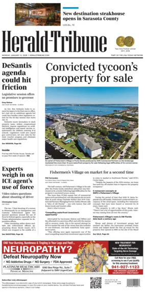 Cover of Herald-Tribune