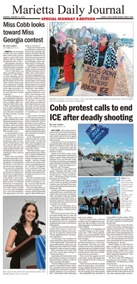 Cover of Marietta Daily Journal