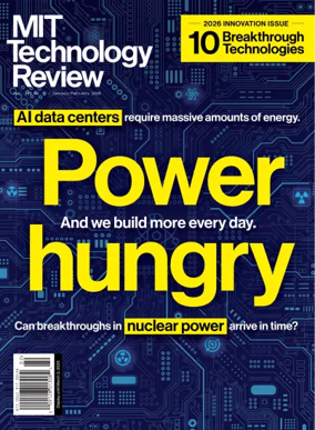 Cover of MIT Technology Review