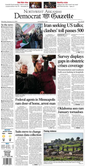 Cover of Northwest Arkansas Democrat-Gazette