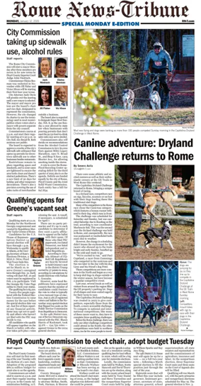 Cover of Rome News-Tribune