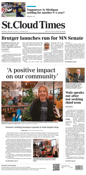 Cover of St. Cloud Times