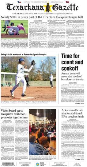 Cover of Texarkana Gazette