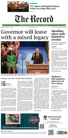 Cover of The Bergen Record