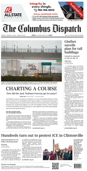 Cover of The Columbus Dispatch