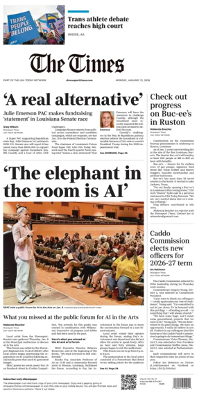 Cover of The Times (Shreveport)