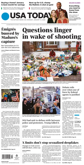 Cover of USA TODAY US Edition