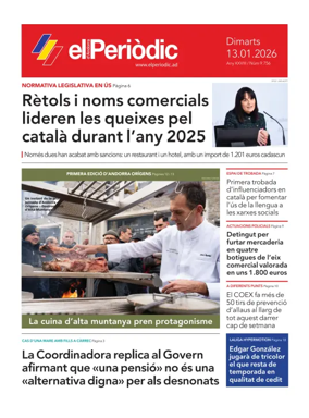 Cover of El Periodic D'Andorra