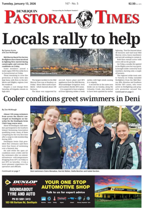 Cover of Deniliquin Pastoral Times