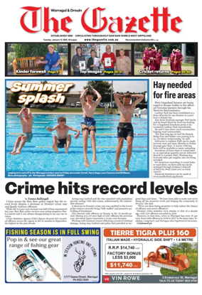 Cover of Warragul & Drouin Gazette