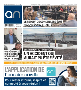 Cover of Acadie Nouvelle
