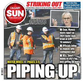 Cover of Calgary Sun
