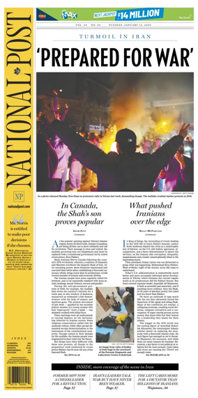 Cover of National Post - (Latest Edition)