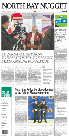 Cover of North Bay Nugget