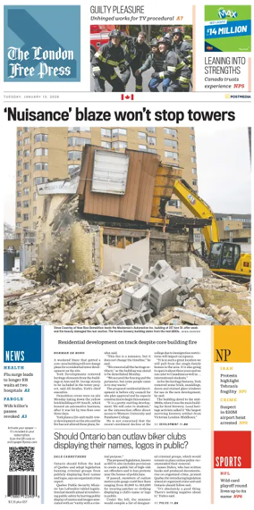 Cover of The London Free Press