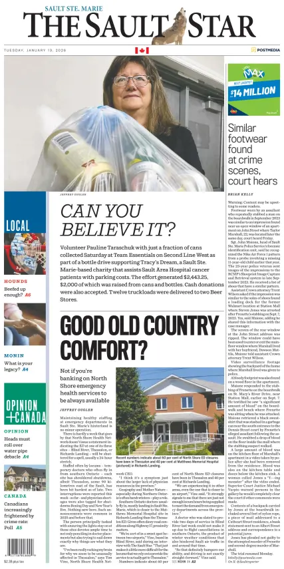 Cover of The Sault Star