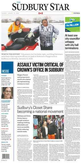 Cover of The Sudbury Star