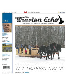 Cover of Wiarton Echo