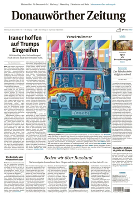 Cover of Donauwoerther Zeitung
