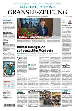 Cover of Gransee-Zeitung