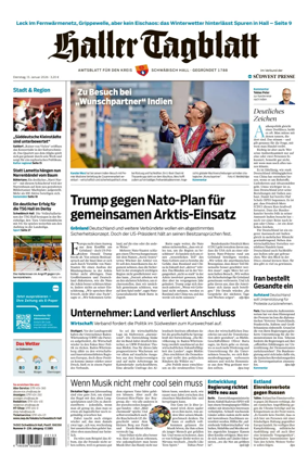 Cover of Haller Tagblatt