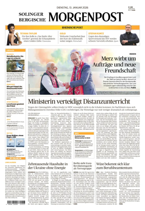 Cover of Solinger Bergische Morgenpost/Remscheid
