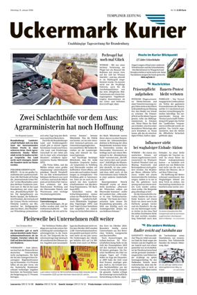 Cover of Templiner Zeitung