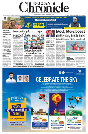 Cover of Deccan Chronicle