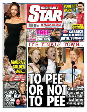 Cover of Irish Daily Star