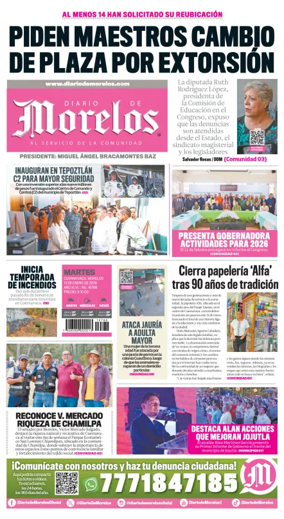 Cover of Diario de Morelos