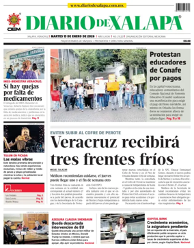 Cover of Diario de Xalapa