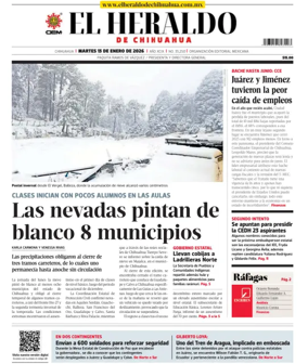 Cover of El Heraldo de Chihuahua