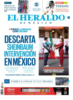 Cover of El Heraldo de Mexico