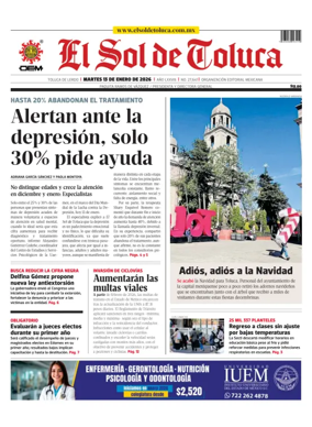 Cover of El Sol de Toluca