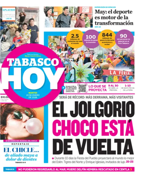 Cover of Tabasco Hoy