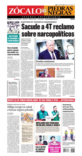 Cover of Zócalo Piedras Negras