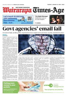 Cover of Wairarapa Times-Age (NZ)