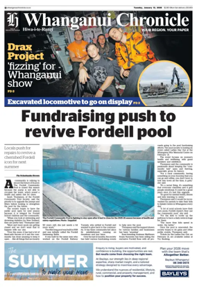 Cover of Wanganui Chronicle