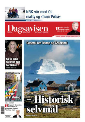 Cover of Dagsavisen