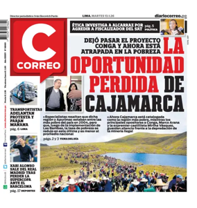 Cover of Diario Correo