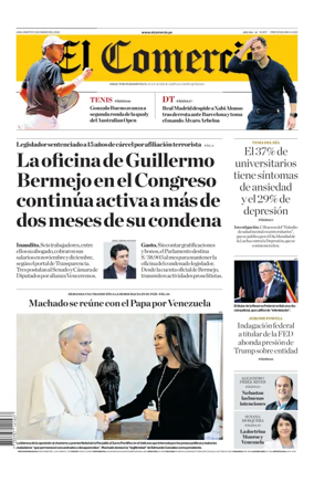 Cover of Diario El Comercio
