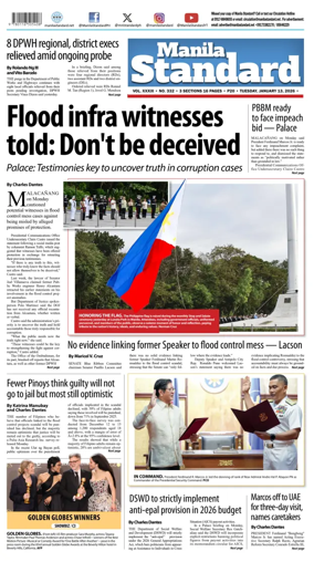 Cover of Manila Standard